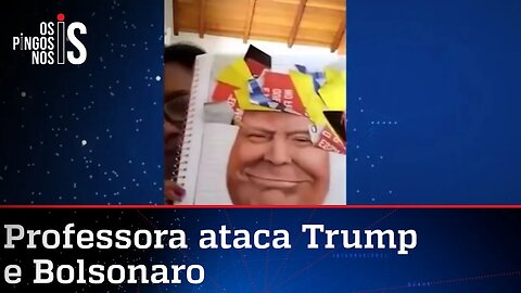 Professora militante dá aula de ódio em Minas Gerais