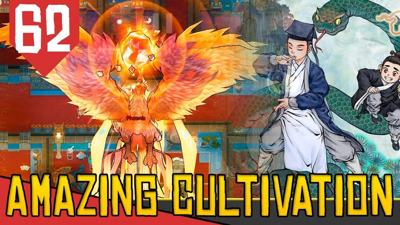 LUTANDO contra a FÊNIX COM FORMAÇÃO! - Amazing Cultivation Simulator Immortal #62 [Gameplay PT-BR]