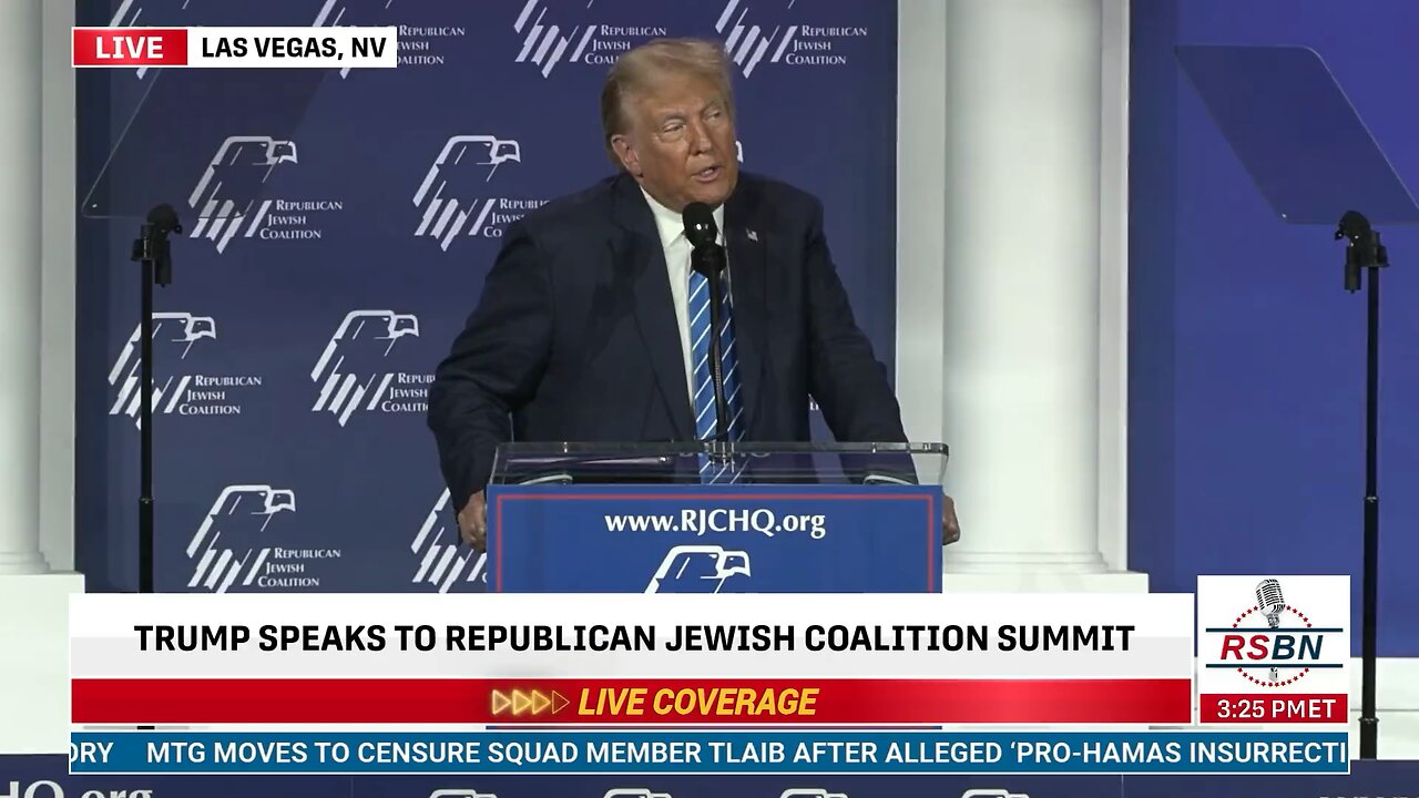 Trump rips on Joe Biden's response to Hamas' attack on Israel,