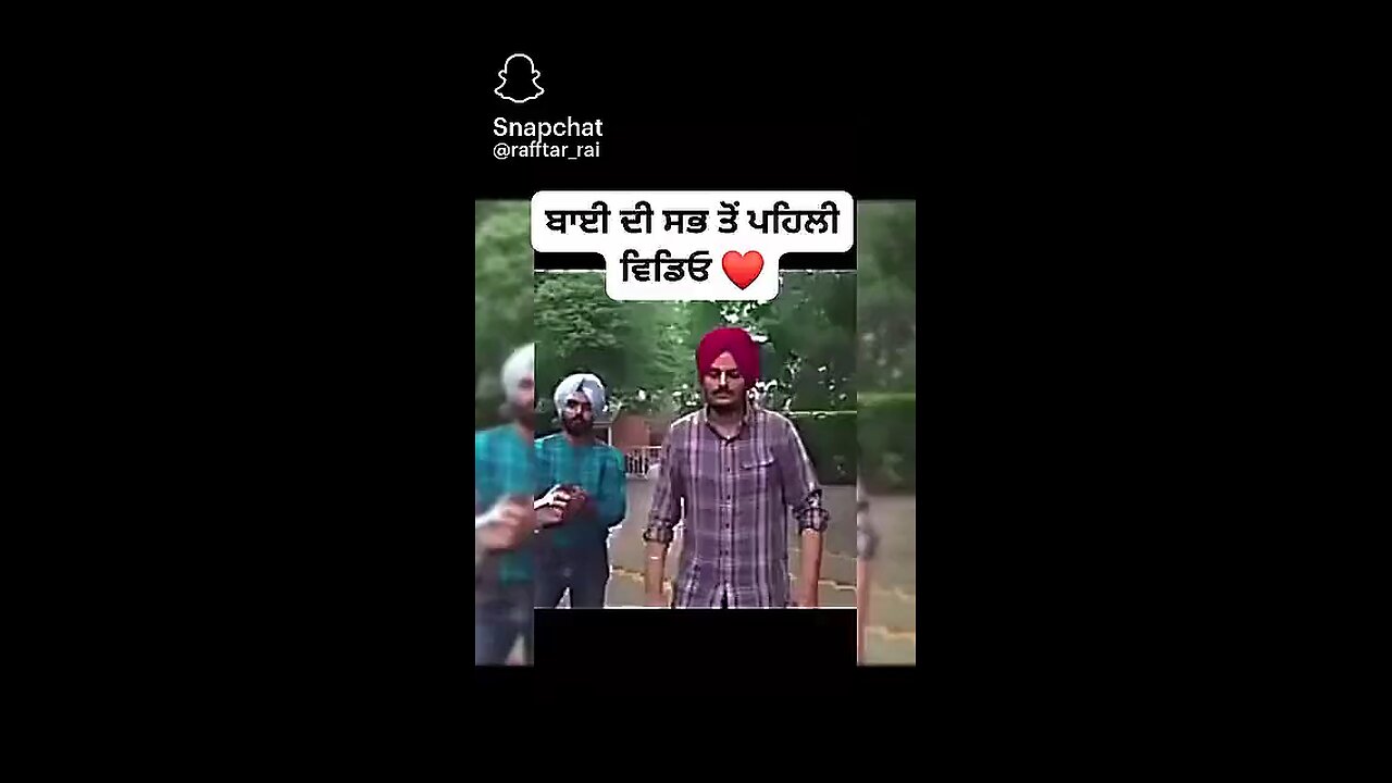 Sidhu moose Wala first video