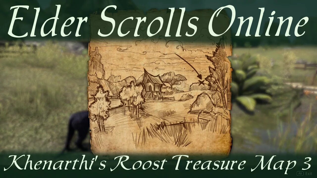 Khenarthi's Roost Treasure Map 3 [Elder Scrolls Online ESO]