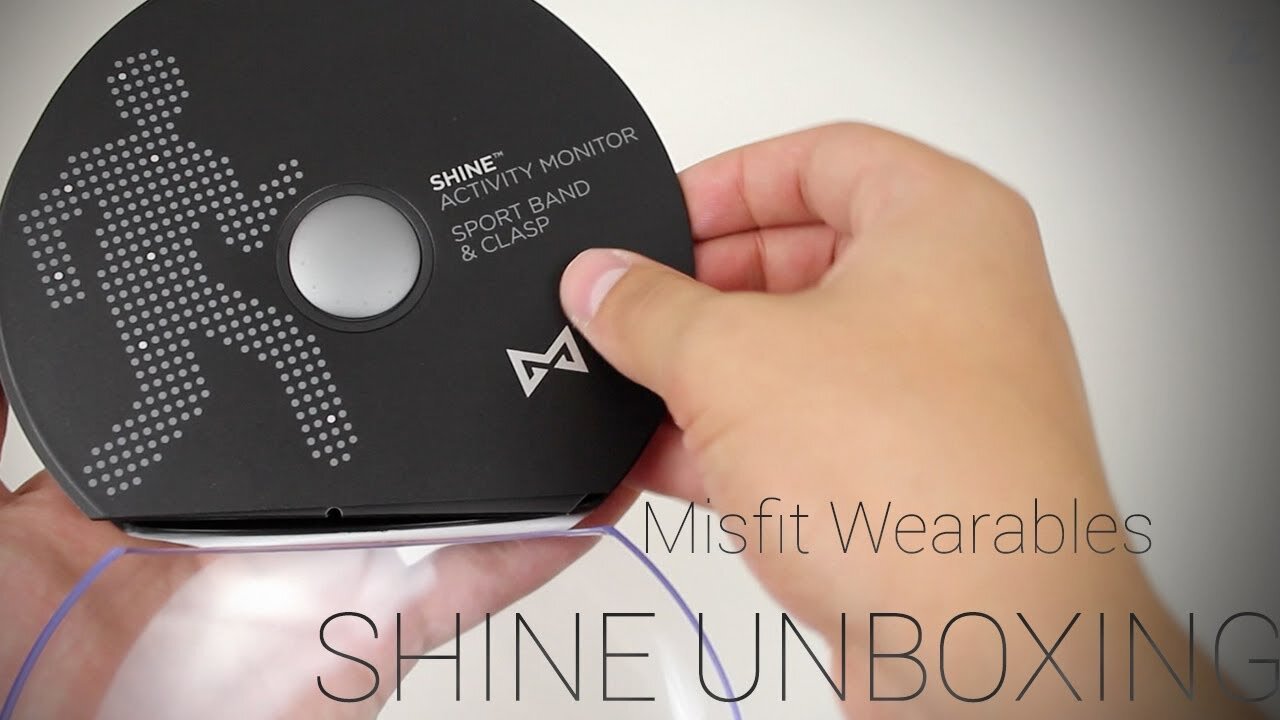 Misfit Shine Activity Monitor w/ Sport Band & Clasp [Unboxing]