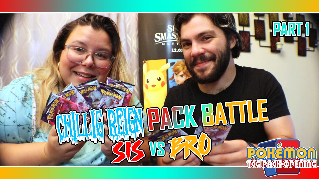 Chilling Reign Pack Battle Sis VS Bro PART 1