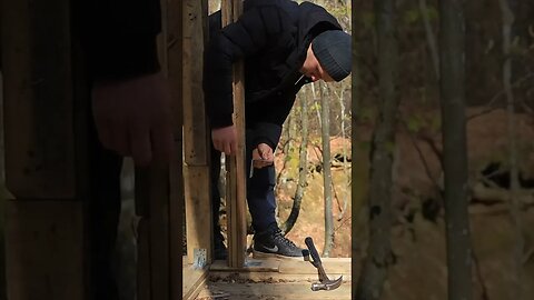 House made of pallets Part - 2 #camping #bushcraft #survival #building