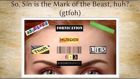 So. SIN is the Mark of the Beast huh? (GTFOH)