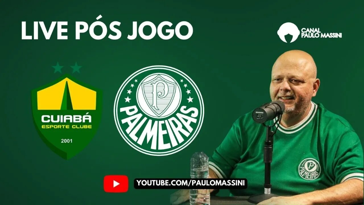 PÓS-JOGO CUIABÁ 0 X 2 PALMEIRAS. ENTREVISTA ABEL FERREIRA.