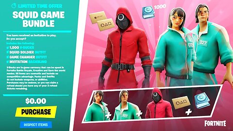 Fortnite X Squid Game