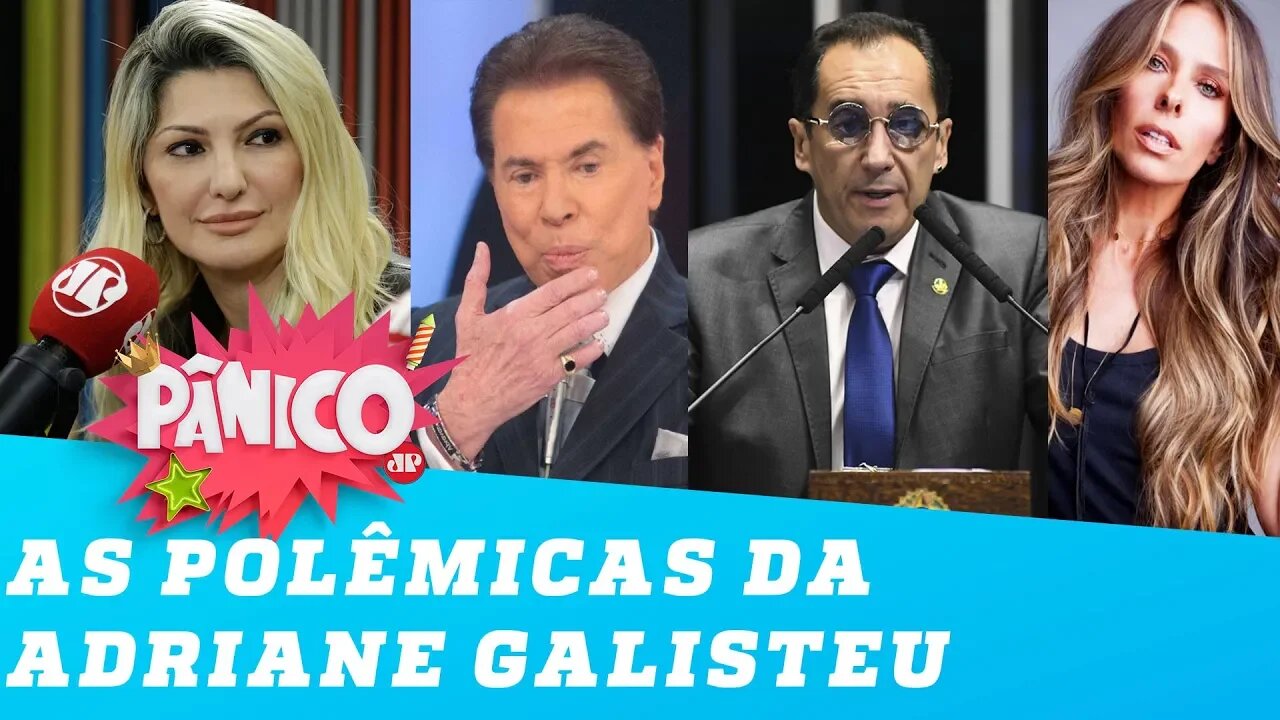 Adriane Galisteu mandou Silvio Santos TOMAR NAQUELE LUGAR