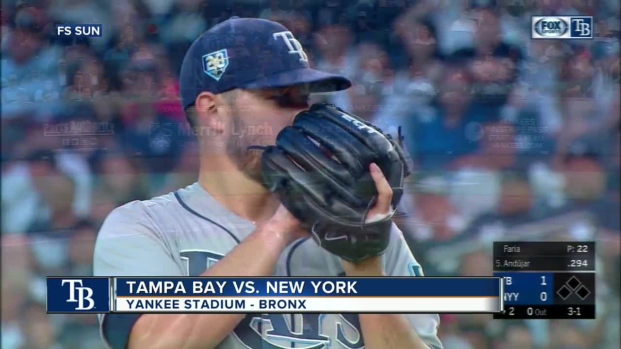 Tampa Bay Rays shut down New York Yankees for 6-1 victory