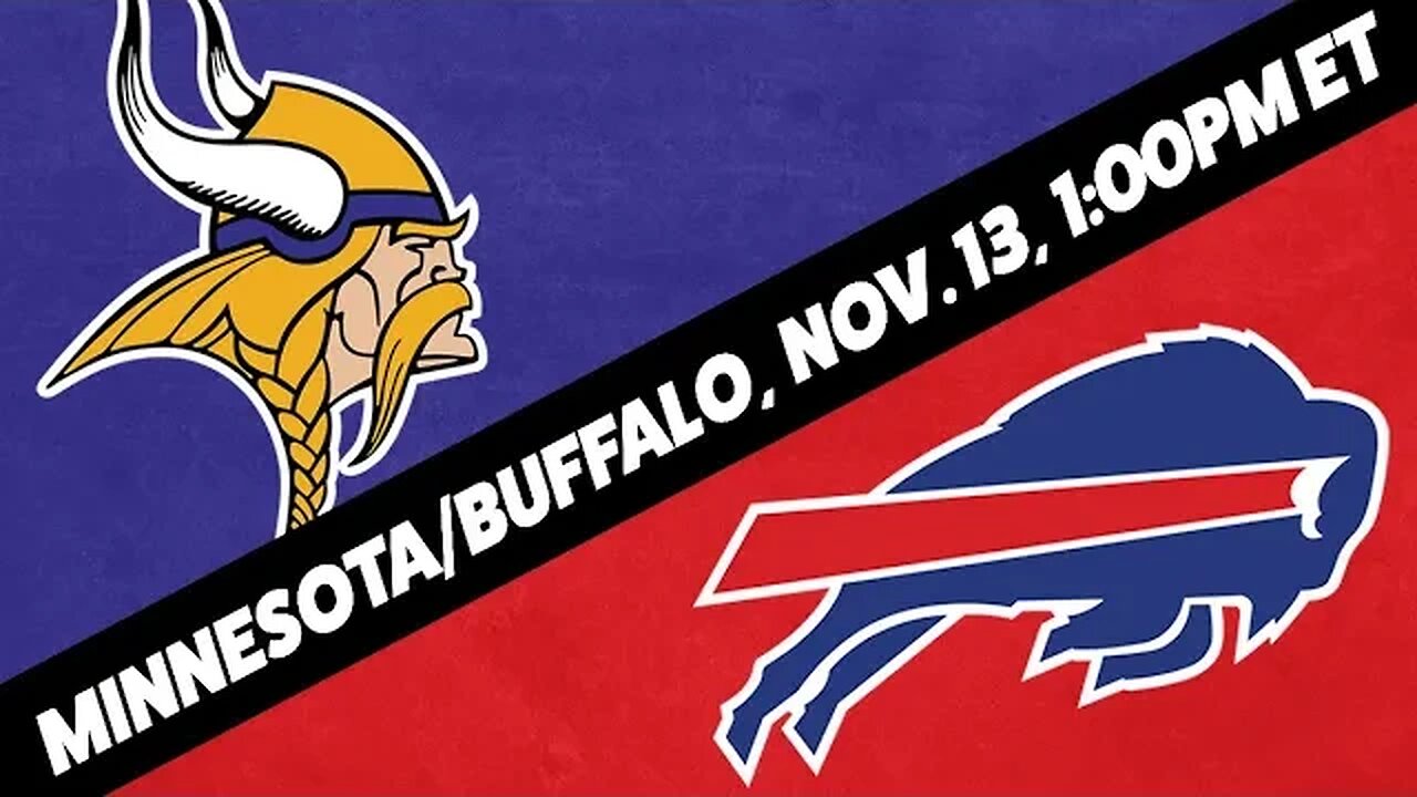 Buffalo Bills vs Minnesota Vikings Predictions and Odds | Bills vs Vikings Betting Preview | Week 10