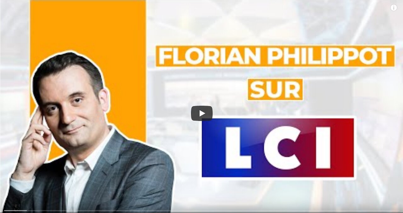 « Macron assassin » Florian Philippot sur LCI sans langue de bois !