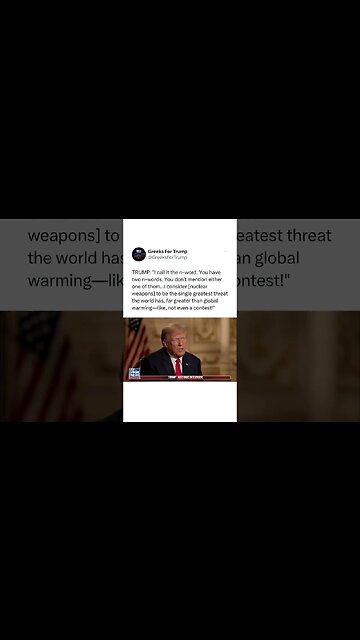 Trump on Nuclear World War 3