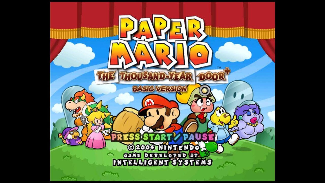 Paper Mario: The Thousand Year Door Plus Modern Version Playthrough Stream