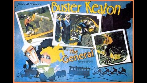 THE GENERAL 1926 Great Stone Face Buster Keaton is Number One FULL MOVIE #1 AFI BEST SILENT FILMS