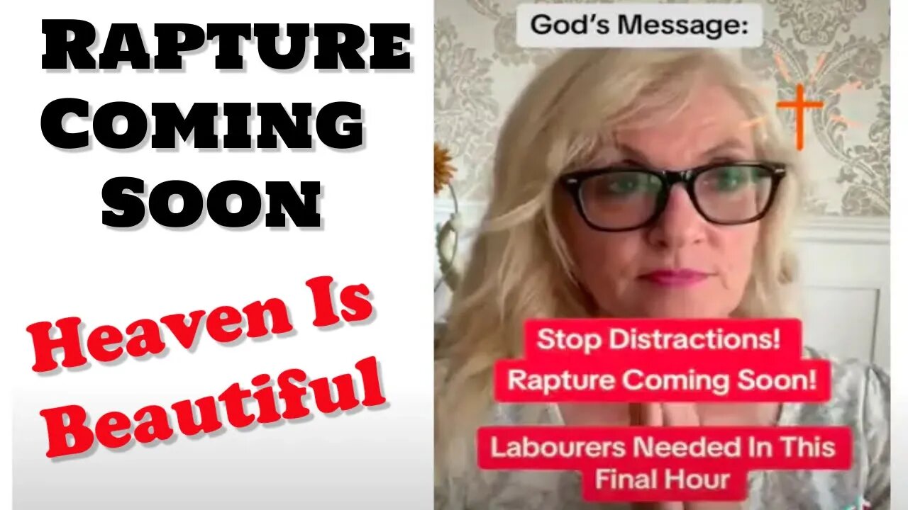 RAPTURE COMING SOON! LABOURERS NEEDED!!!