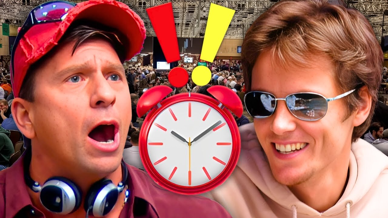 The Most Controversial Ruling! Clock Called at World Series of Poker!