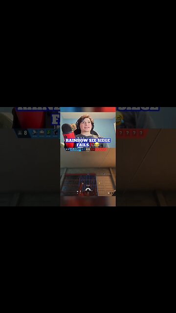 “How Did That Happen⁉️”R6 Funny Fails😂 | #shorts #rainbowsixsiege #gaming #reaction