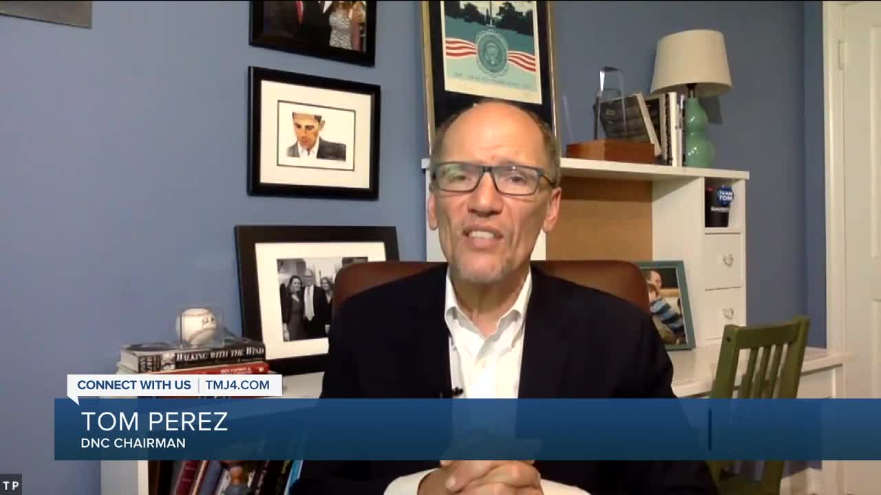 DNC Chair Tom Perez says civil rights 'has always been the unfinished business of America'