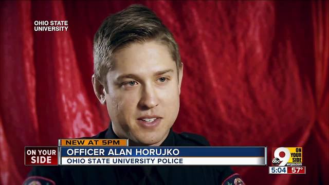 Ohio State University Police Officer Alan Horujko talks about ending on-campus attack