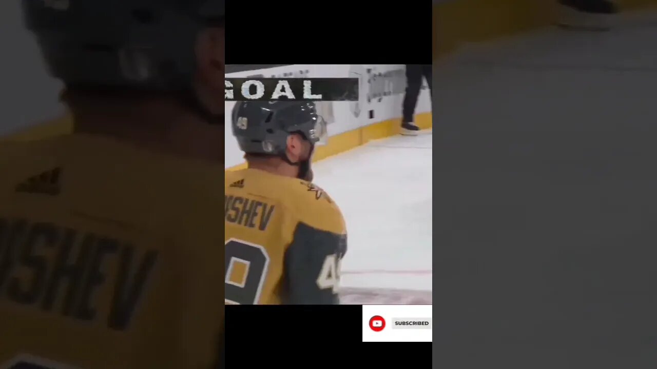 Барбашев открыл счет в пятой игре серии за Вегас#хоккей #гол #нхл #shorts