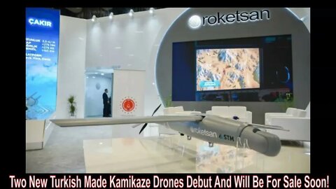 Two New Turkish Drone Munitions The Alpagut and The Deli Debut At Arms Show! Soon To Be For Sale!