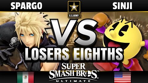 XTR | Sparg0 vs DA | Sinji - Losers Top 8 U.S. Army Ultimate Challenge