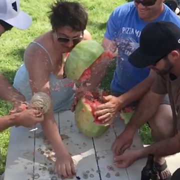 The Great Watermelon Explosion Challenge