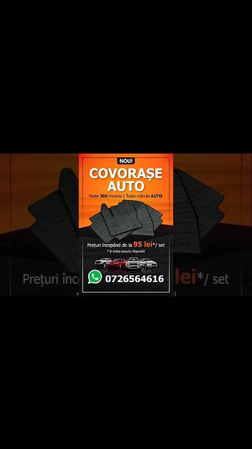 Covorase auto • peste 300 de modele#piesarul#pieseauto#magazinonline
