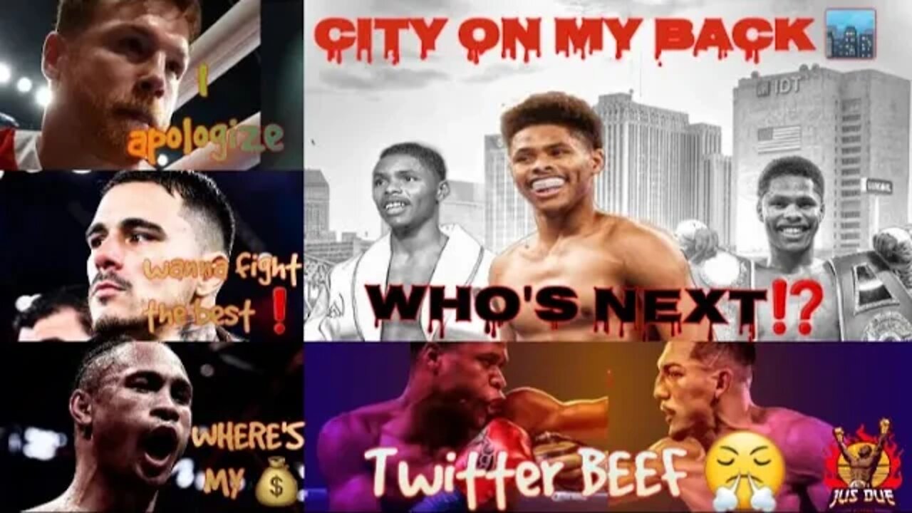 IS 135 READY FOR SHAKUR STEVENSON🤔 CANELO APOLOGIES 👨‍🦰 HANEY & TEO BEEF #TWT