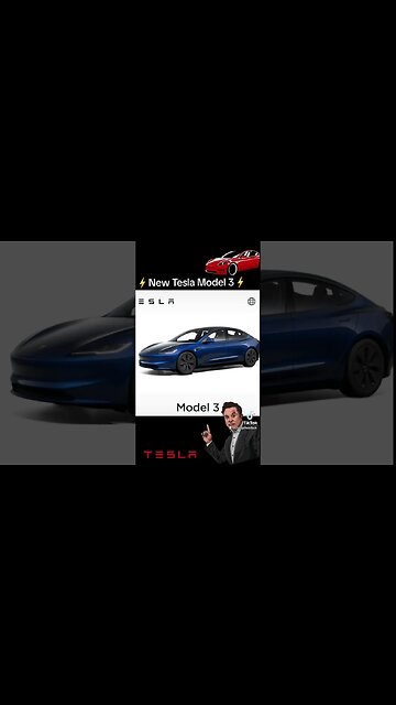 THE NEW Tesla Model 3 available to order in Germany now! #newtesla #newmodel #tesla #teslamodel3