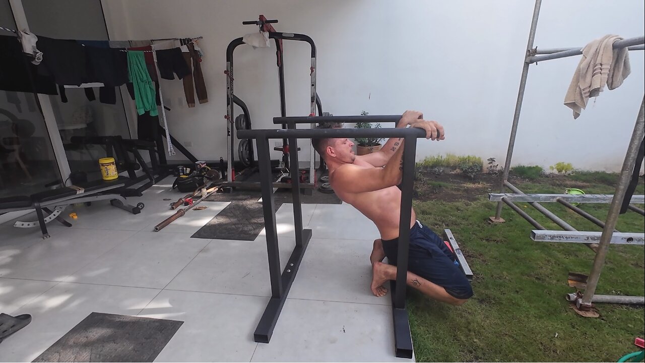 Father & Son Workout in Nicaragua - Cut Day 142 - Legs - Weighted Calisthenics & Body Weight Focused