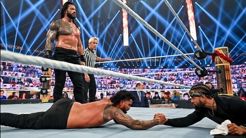 Roman Reigns vs Jey Uso Clash Of Champions 2020 Highlights