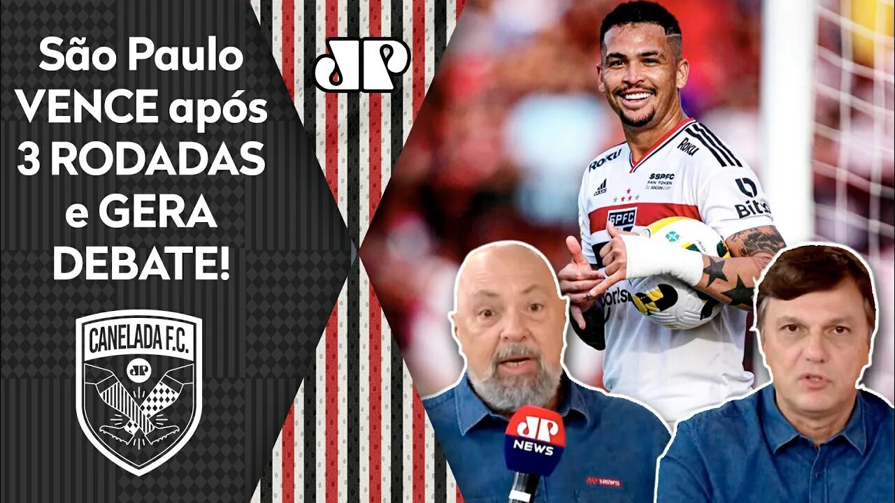 "Gente, o São Paulo NÃO ESTÁ EM CONDIÇÕES de..." Veja esse ÓTIMO DEBATE após 2 a 1 no Atlético-GO!