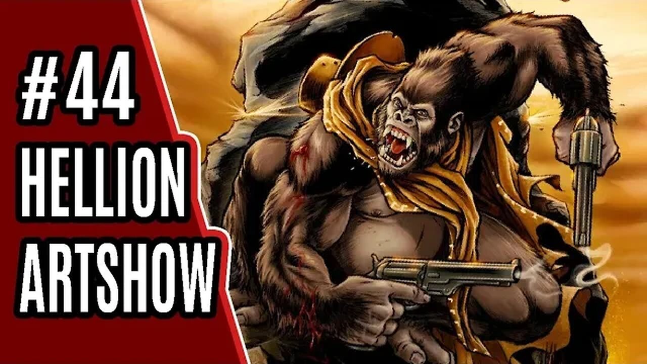 Yelling at comics bullies + SIX GUN GORILLA with Brian Christgau: HELLION ARTSHOW #44