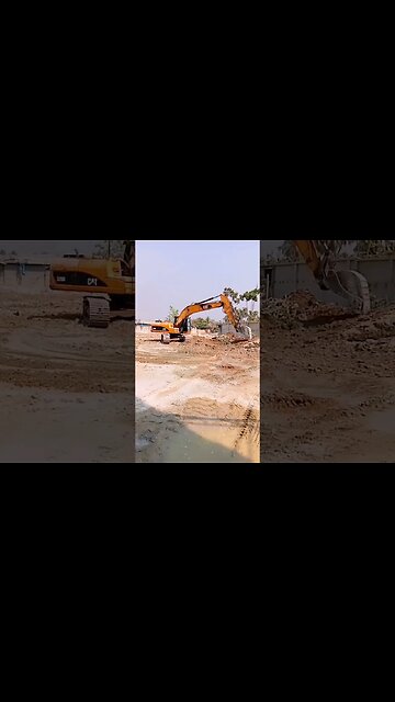 Amazing Digging Cat Excavator 2023 #amazing #cat #excavator #machinery #technology #shorts