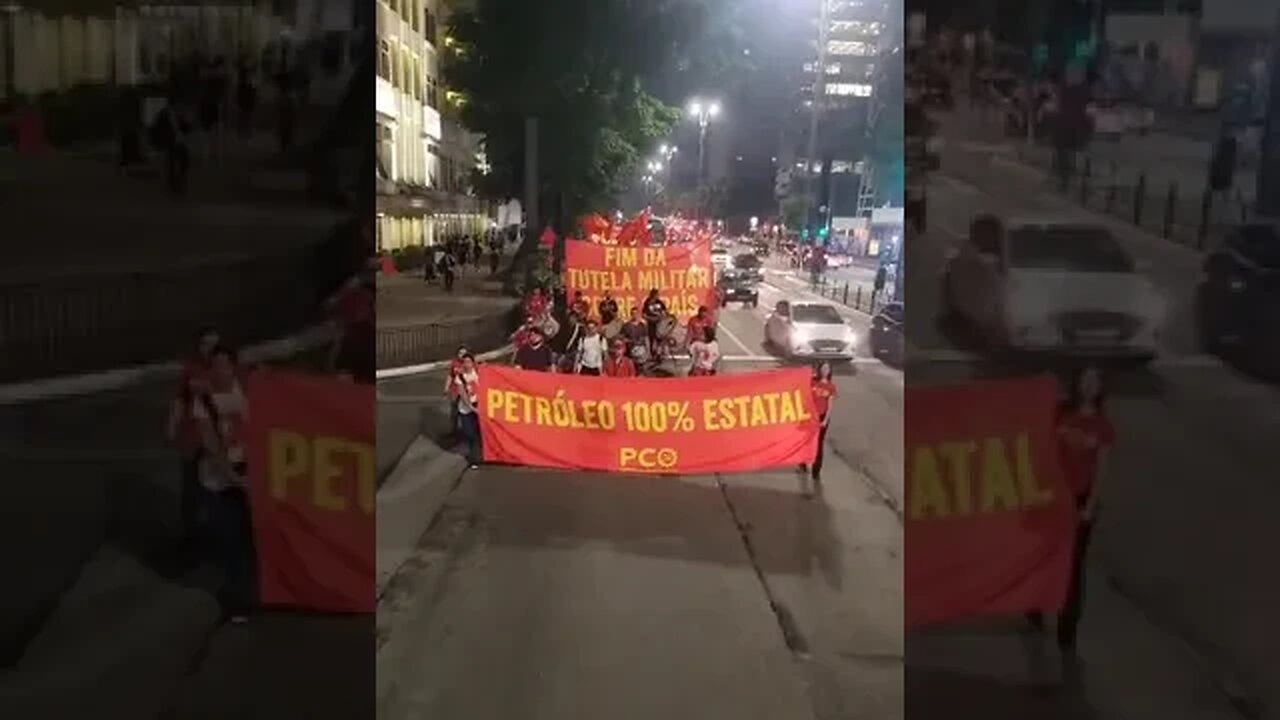 PCO segue em passeata pela avenida Paulista