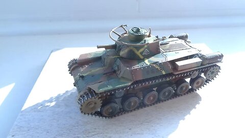 Dragon Armour: 1/16 Early Production Chi-Ha Type 97 Featuring Campbell The Toast