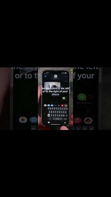 One Handed Keyboard Feature!?!? #shorts