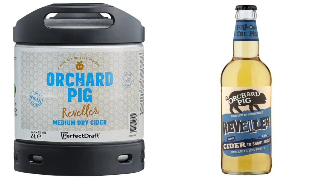 Perfectdraft Pro Orchard Pig 4.5% ABV Keg Vs 500ml Bottle Any Differences?