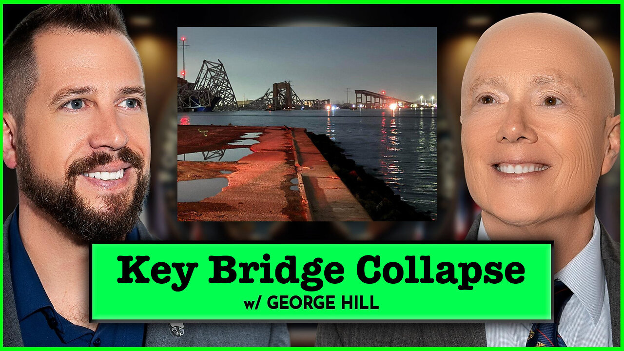 F.Scott Key Bridge, Falling Down | EP 272 | THE KYLE SERAPHIN SHOW | 26MAR2024 9:30A | LIVE