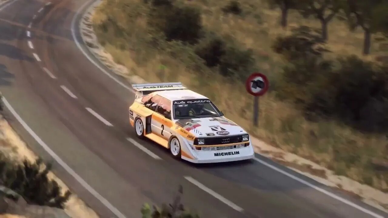 DiRT Rally 2 - Replay - Audi Sport Quattro S1 E2 at Vinedos Dardenya