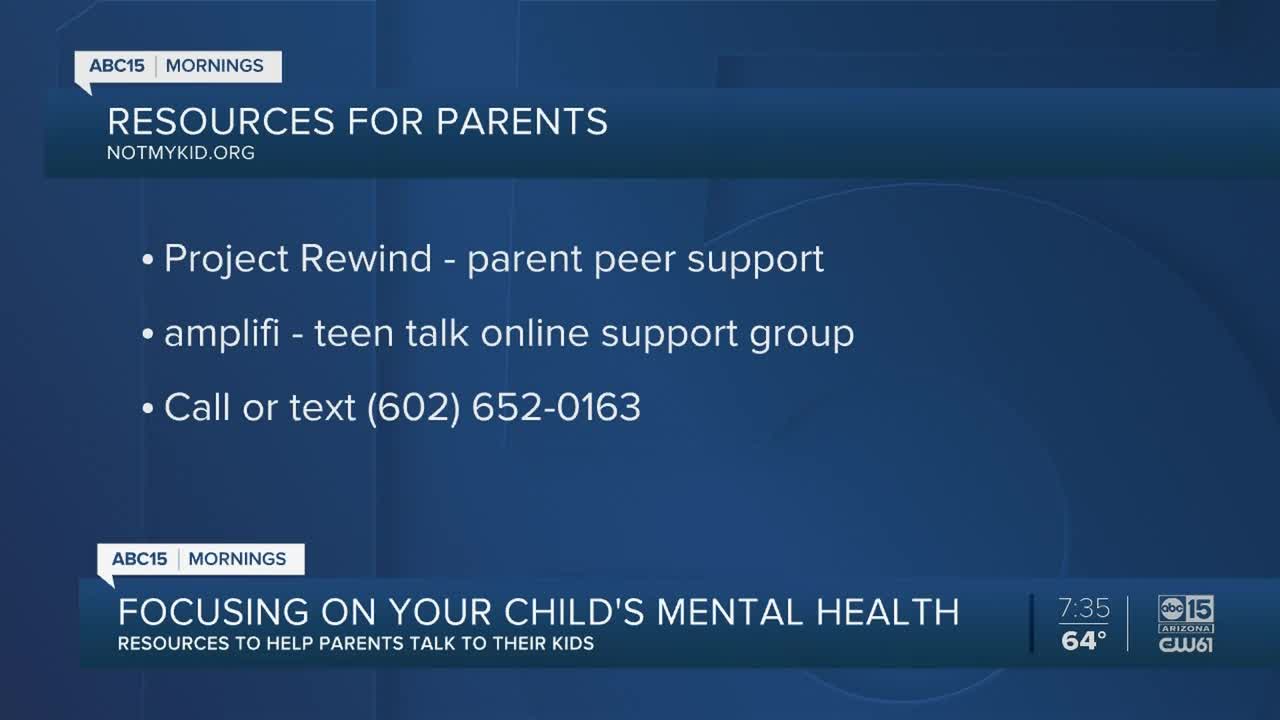 Resources for parents to help their children's mental health during COVID-19 pandemic