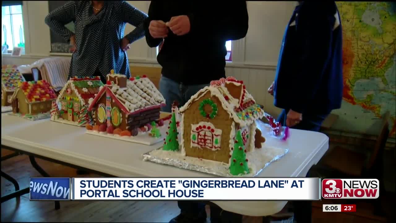 Gingerbread display