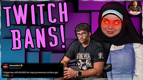 Twitch BANS Hasan Mod Frogan DAYS After Wishing DEATH on US Soldiers!