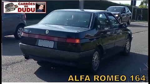 Alfa Romeo 164 flagra muito rápido - 08/03/22 CARRÕES DO DUDU