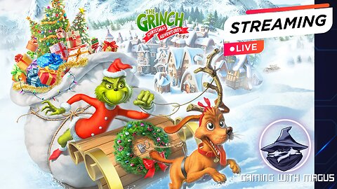 Gaming dad plays The Grinch Christmas Adventures