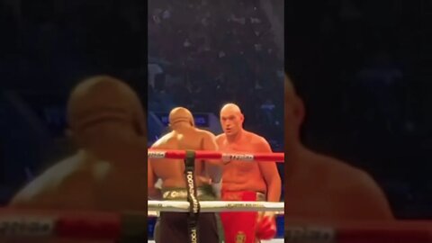 Tyson Fury Vs ChisoraCRAZY!!!!😳 (And he took the win) #shorts #viral #boxing #btsportboxing