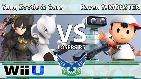 Yung Zootie & Gore vs. MasterRaven & MONSTER - Losers R5 - EagleLAN