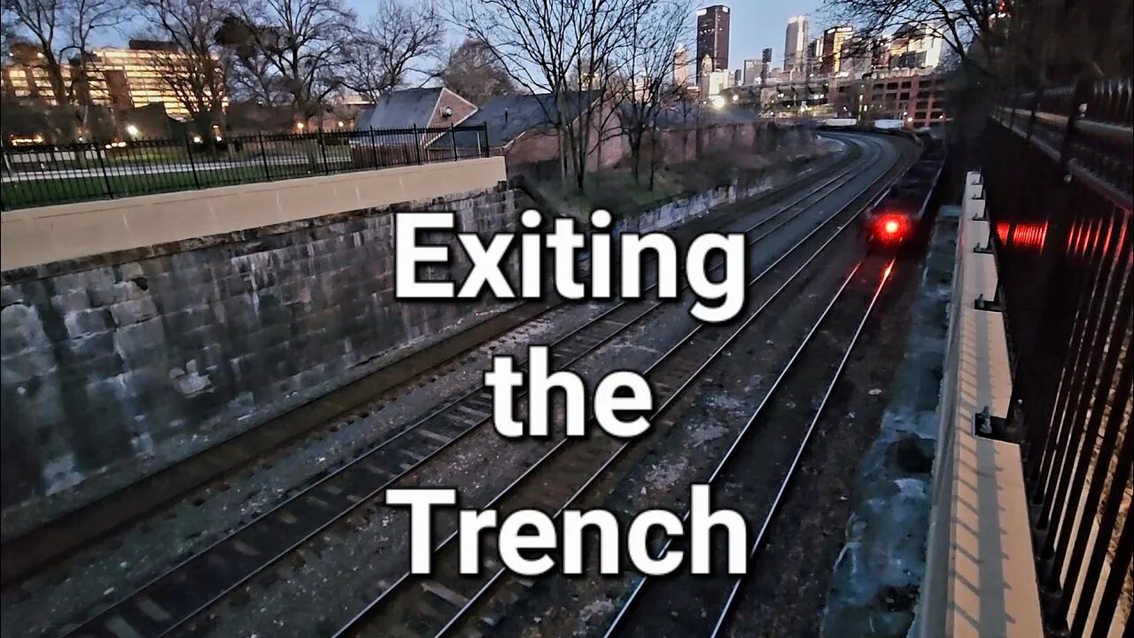 NS exiting the trench Pittsburgh PA