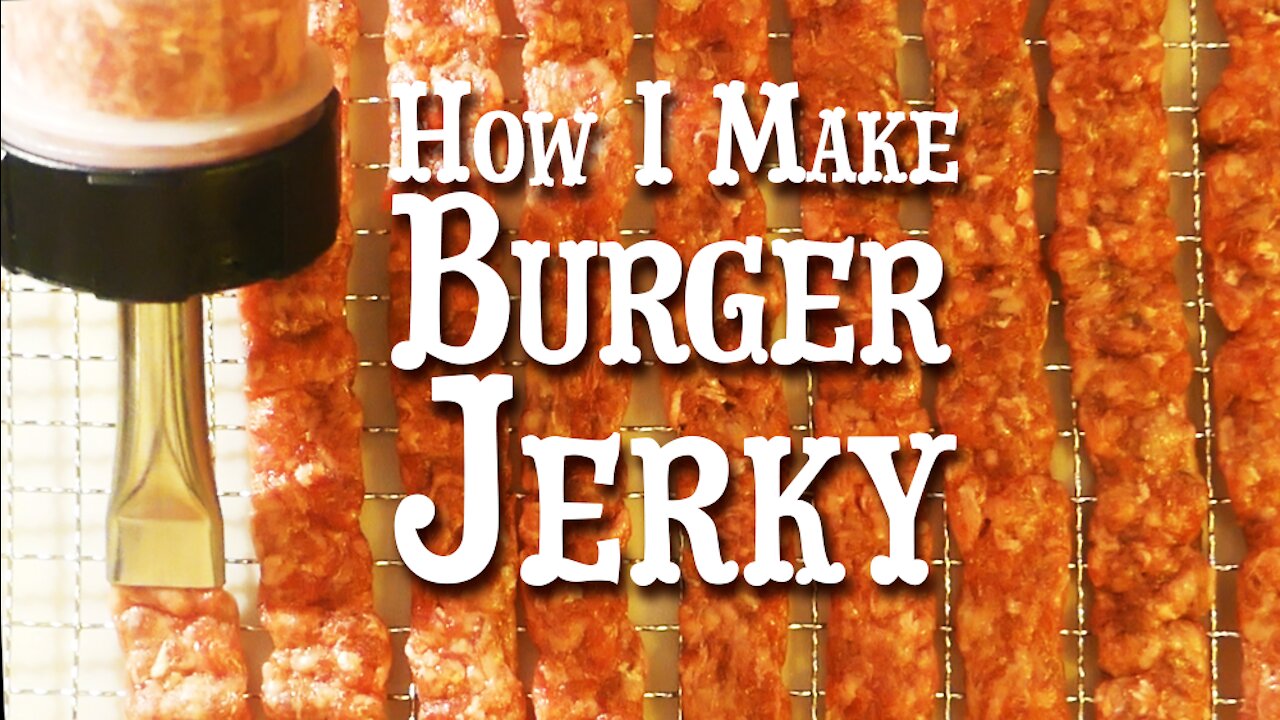 How I Make Hamburger Jerky! (Carnivore Diet)